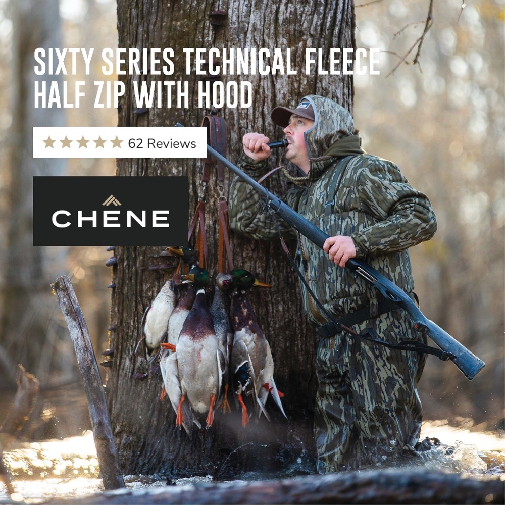 Sixty Series Technical Fleece Half Zip with Hood